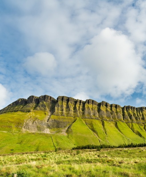 Benbulben table mountain, County Sligo, Ireland