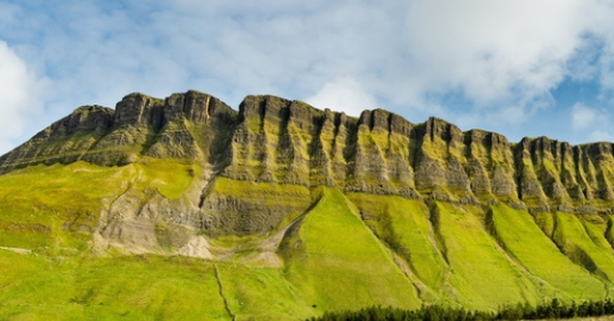 Benbulben table mountain, County Sligo, Ireland
